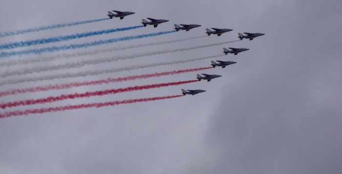 Patrouille de France Paris 14 juillet 2012