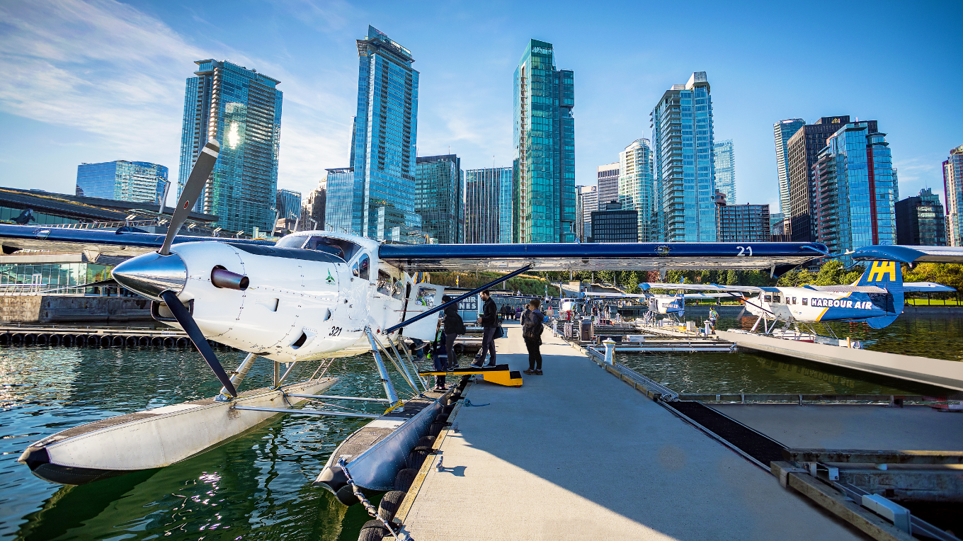Vancouver Harbour Water Airport le paradis des hydravions canadiens