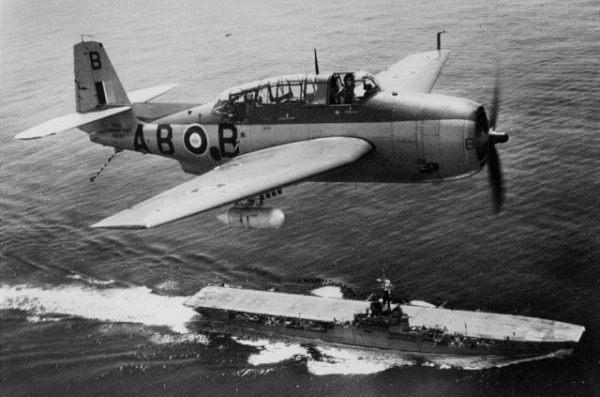 HMCS Magnificent TBM3 Avenger