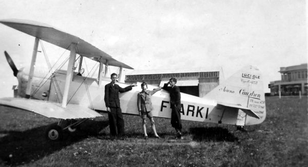 Le Caudron C-275 Luciole de la SAP. En 1939, il a servi au sein de l'école de pilotage élémentaire de Blois. (Photo Robert Bezard, collection Jean-Pierre Bezard).