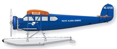 Profil couleur du Fairchild Canada FC-71