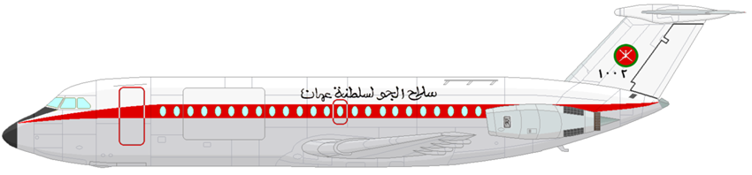 Profil couleur du BAC 1-11