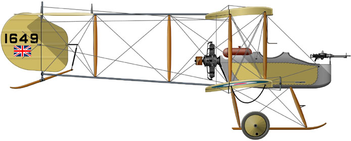 Profil couleur du Vickers F.B. 5 Gunbus