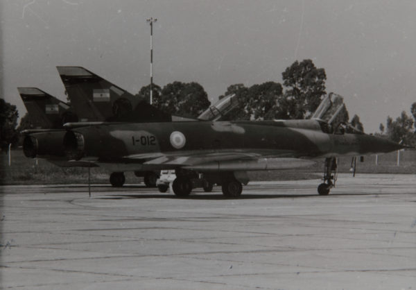 Mirage IIIEA aux temps de la guerre des Malouines.