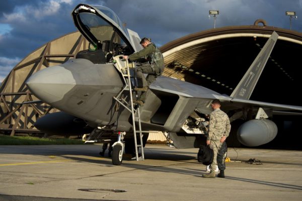 F-22 inaugural deployment to Europe