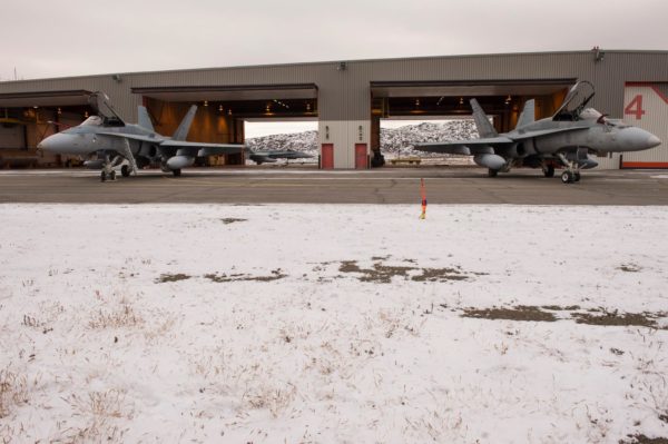 McDonnell Douglas CF-188 Hornet à CFB-Goose Bay.