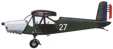 Profil couleur du Hanriot H-180