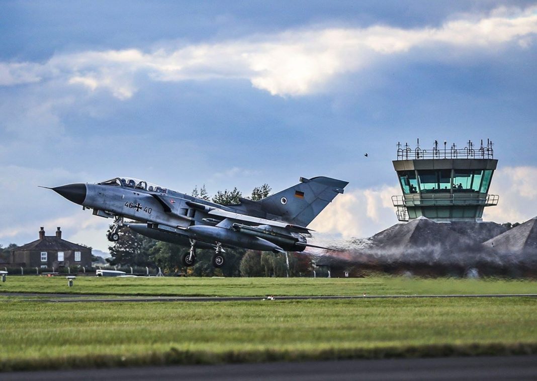 Des Tornado ECR allemands s'exercent en Angleterre