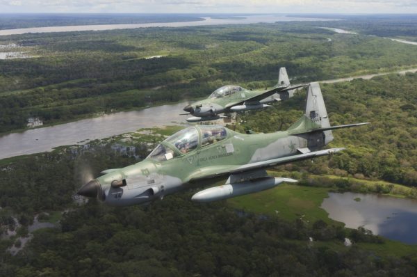 Embraer A-29 Super Tucano.