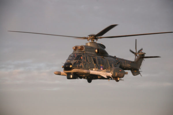 Eurocopter AS-332F1 Super Puma.