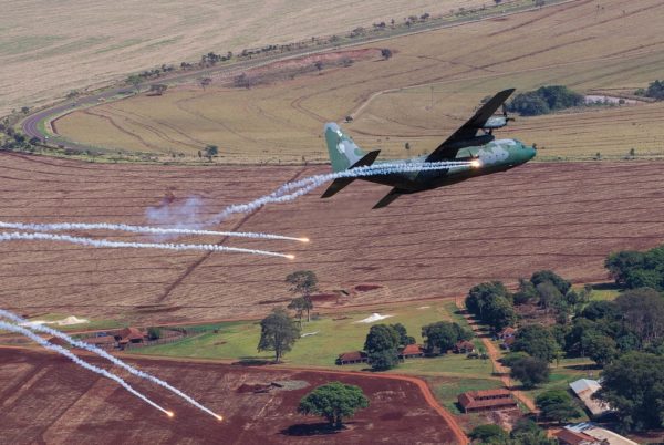 Lockheed C-130H Hercules.