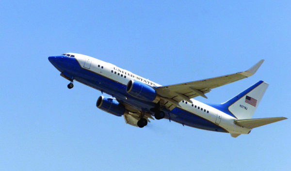 Boeing C-40B Clipper.