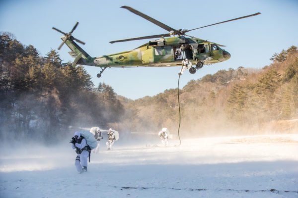 Sikorsky HH-60P Blackhawk.