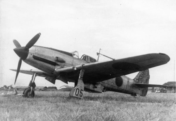 Le fameux chasseur Kawasaki Ki-61.