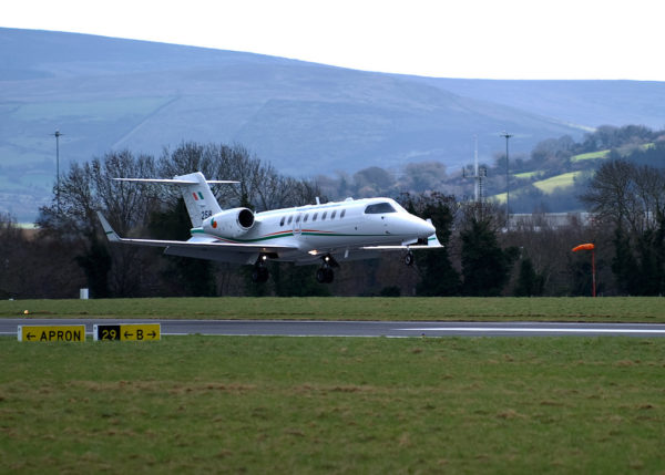 Bombardier Learjet 45A.