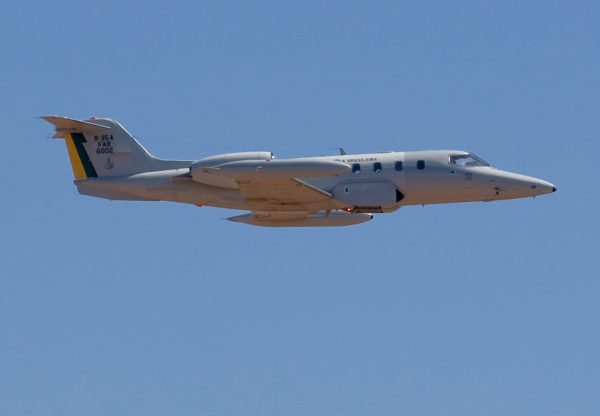 Bombardier R-35A Learjet.