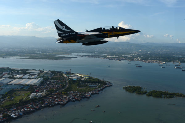 Korea Aerospace Industries T-50A Golden Eagle.