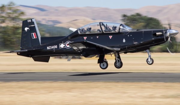 Beechcraft T-6C Texan II.