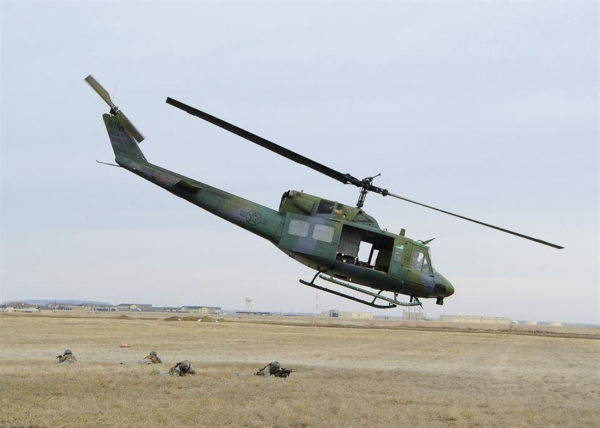 Bell UH-1N Twin Huey.