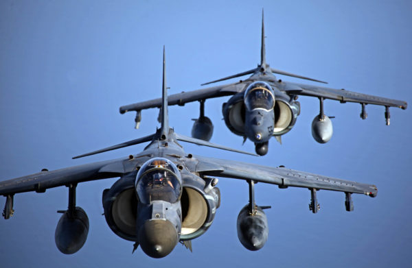 McDonnell Douglas AV-8B Harrier II.