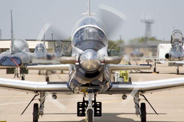 Beechcraft T-6A Texan II.