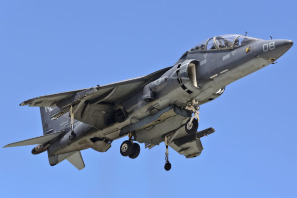 McDonnell Douglas TAV-8B Harrier II.