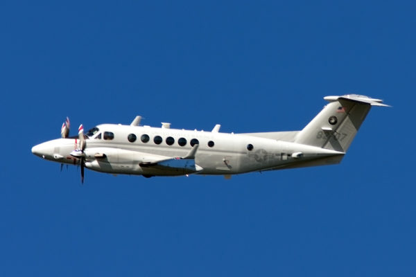 Beechcraft UC-12W Huron.