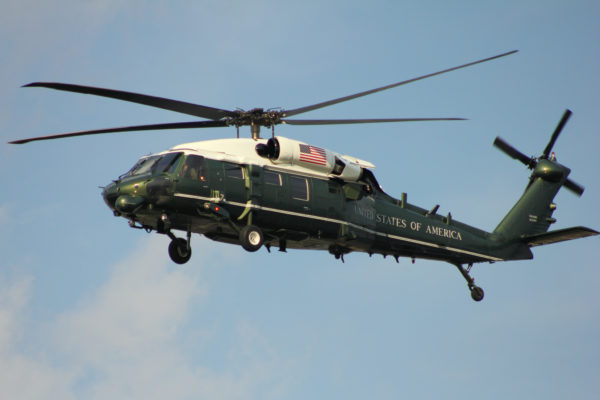 Sikorsky VH-60 White Hawk.