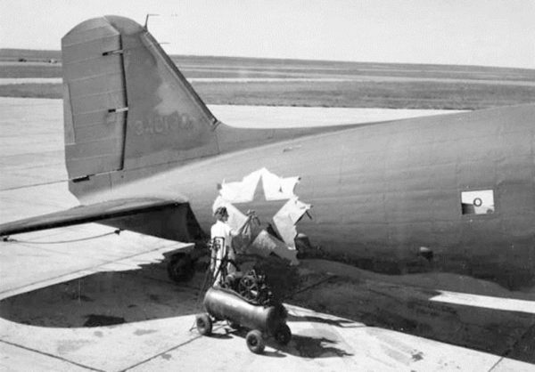 NWSR C-47 étoile soviétique