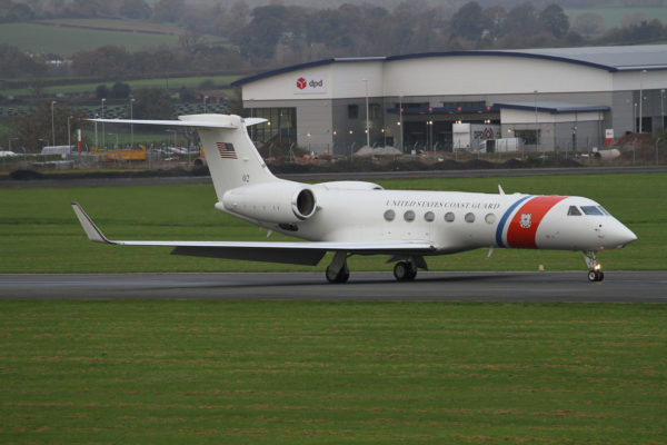 Gulfstream C-37A.