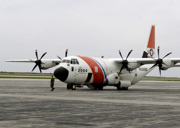 Lockheed-Martin HC-130J Hercules.