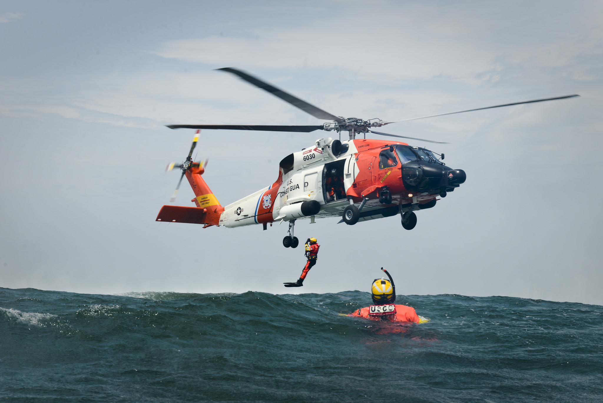 helicopter yacht rescue