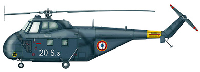 Profil couleur du Sikorsky H-19 Chickasaw