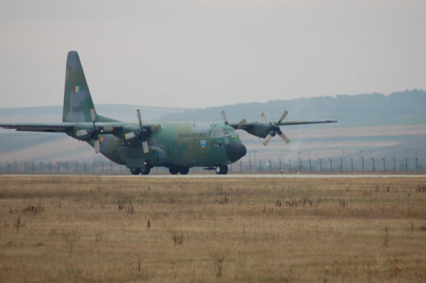 Lockheed C-130H Hercules.