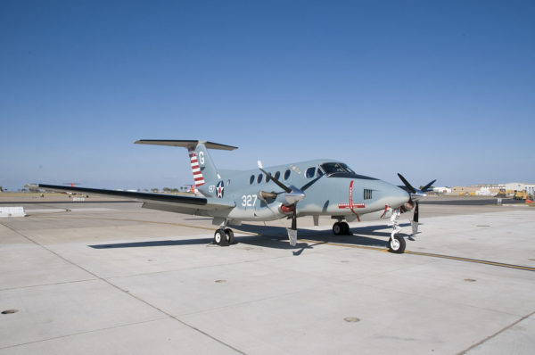 Beechcraft UC-12D Huron.