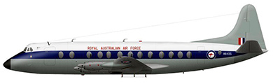 Profil couleur du Vickers VC2 Viscount