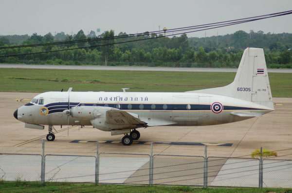 Hawker-Siddeley HS-748A.