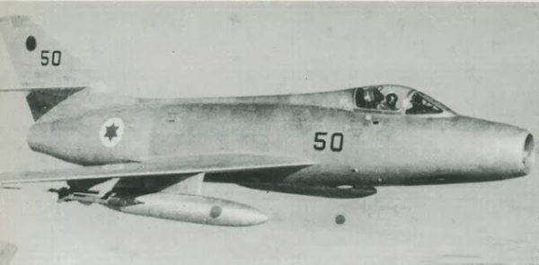 En juin 1967 le Mystère IV-A était un des principaux chasseurs israéliens.