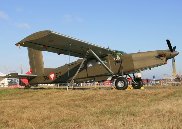 Pilatus PC-6B Turbo Porter.FAé Autriche_Wikimédia