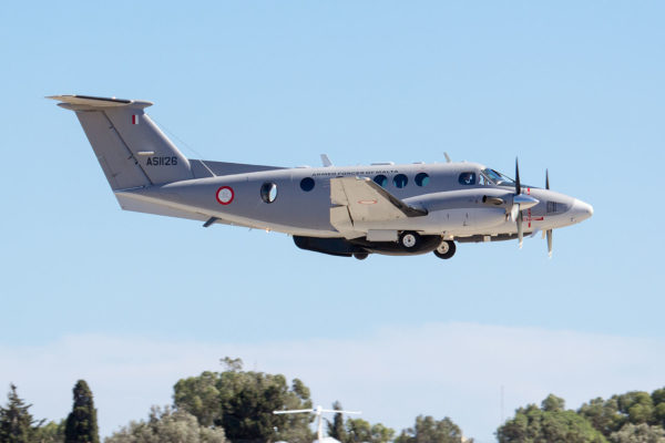Beechcraft King Air 200-Malte_Wikimédia