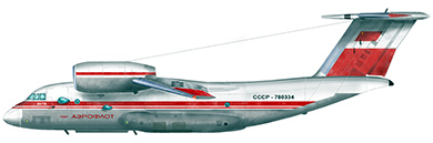 Profil couleur du Antonov An-72 / An-74 ‘Coaler’