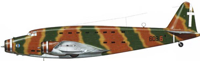 Profil couleur du Savoia-Marchetti SM.82 Canguru