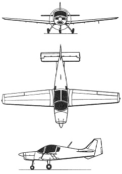 Plan 3 vues du Beagle Bulldog