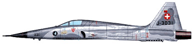 Profil couleur du Northrop F-5E/F Tiger II