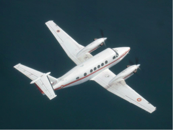 Beechcraft Super King Air 200.