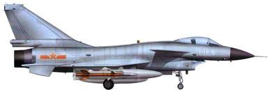 Profil couleur du Chengdu J-10 ‘Firebird’