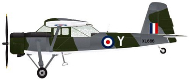 Profil couleur du Scottish Aviation Pioneer