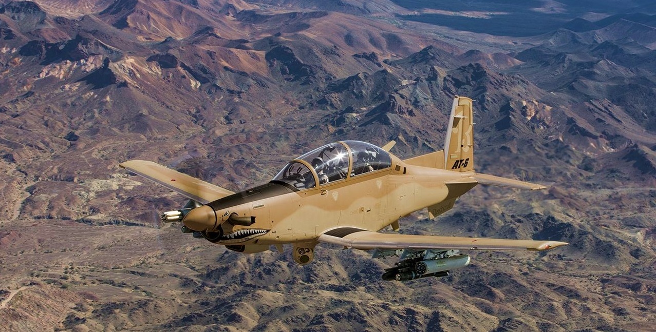 La Tunisie alignera sous peu quatre AT-6 Wolverine. — avionslegendaires.net