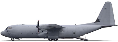 Profil couleur du Lockheed-Martin C-130J Super Hercules