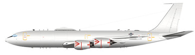 Profil couleur du Boeing E-6 Mercury